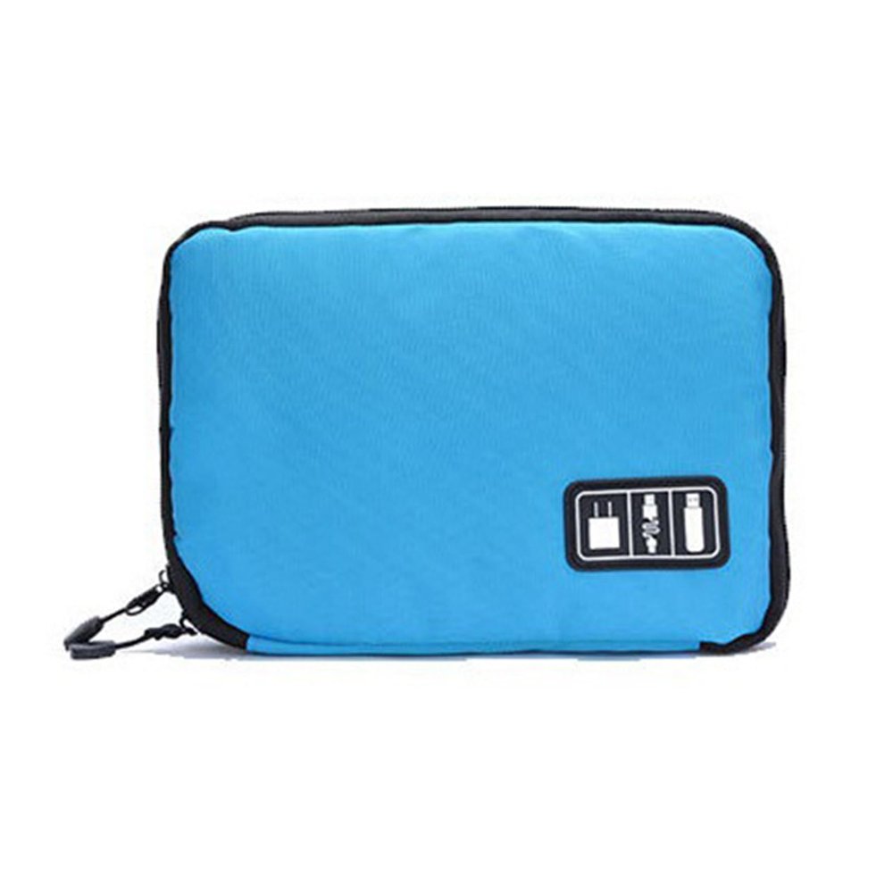ZHOUSUFEN Electronic Organizer Travel Cable Organizer Bag Electronic Accessories Storage Bag for Cable Cord Charger Earphone