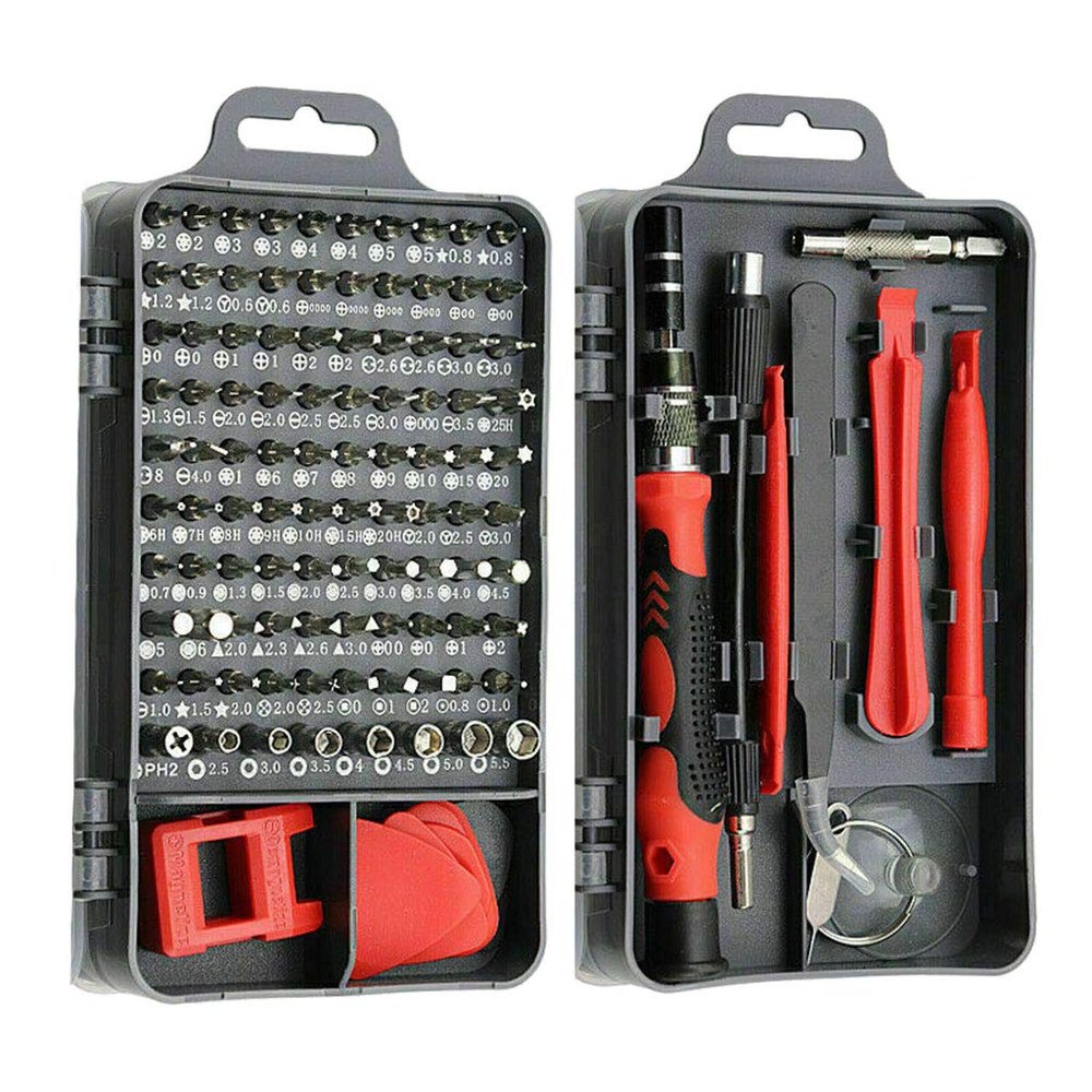 Computer Repair 115 In 1 Magnetic Laptop Screwdriver Watch Repair Screwdriver Hardware Tool Set