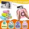 JOYTRIP Kids instant print camera paper 6 rollprinter paper,HD printing Thermal Print Paper Set for Most Kids Instant Camera (colra) view 2