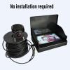 Underwater Fishing Camera DVR Video Recording, Ice Fishing Camera with 4.3in Visible Large Screen and 15m Cable, Portable Video Fish Finder for Ice Lake Sea Boat Kayak Fishing view 3