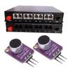 Electret Microphone Amplifier, Soldered 20-20KHz Electret, Adjust Gain from 25x to 125x for Projects with FFT, Board Include Trim Potentiometer, Ideal Voice Converters, view 4
