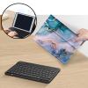 AIRWEE Case for Amazon Fire HD 10 & 10 Plus Tablet (13th/11th Generation, 2023/2021 Release) 10.1" with Keyboard, PU Leather Multiple-Angles Keyboard Case for Amazon Fire Tablet 10, Marbling 18 view 3
