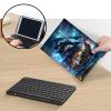 Case for Amazon Fire HD 10 & 10 Plus Tablet (13th/11th Generation, 2023/2021 Release) 10.1" with Keyboard, PU Leather Multiple-Angles Keyboard Case for Amazon Fire Tablet 10, Dark Pirate Ship view 3
