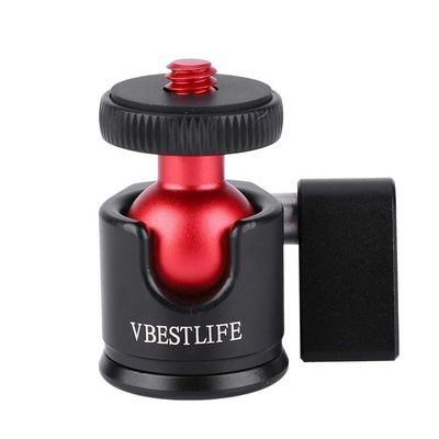 360 Degree Ball Head, Mini Camera Ball Head for DSLR Camera, Fill Light, Mobile Phone