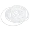Yuecoom Spiral Wire Wrap Cord Spiral Wire Wrap Organizer Sleeve Hose Flexible Cable Organizer Holder Management White Spiral Wire Wrap Holder (25-2m) view 1