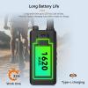 Retevis B3B Walkie Talkies Rechargeable, Mini Walkie Talkies,1620mAh,USB-C,Emergency Alarm, Slim,Small,Compact Two Way Radios for Camping Hiking(2 Pack) view 4