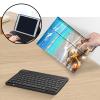 Case for Amazon Fire HD 10 & 10 Plus Tablet (13th/11th Generation, 2023/2021 Release) 10.1" with Keyboard, PU Leather Multiple-Angles Keyboard Case for Amazon Fire Tablet 10, Beach Seashells view 3