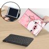 Case for Amazon Fire HD 10 & 10 Plus Tablet (13th/11th Generation, 2023/2021 Release) 10.1" with Keyboard, PU Leather Multiple-Angles Keyboard Case for Amazon Fire Tablet 10, Cute Pig view 3