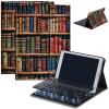 Case for Amazon Fire HD 10 & 10 Plus Tablet (13th/11th Generation, 2023/2021 Release) 10.1" with Keyboard, PU Leather Multiple-Angles Keyboard Case for Amazon Fire Tablet 10, Books view 1