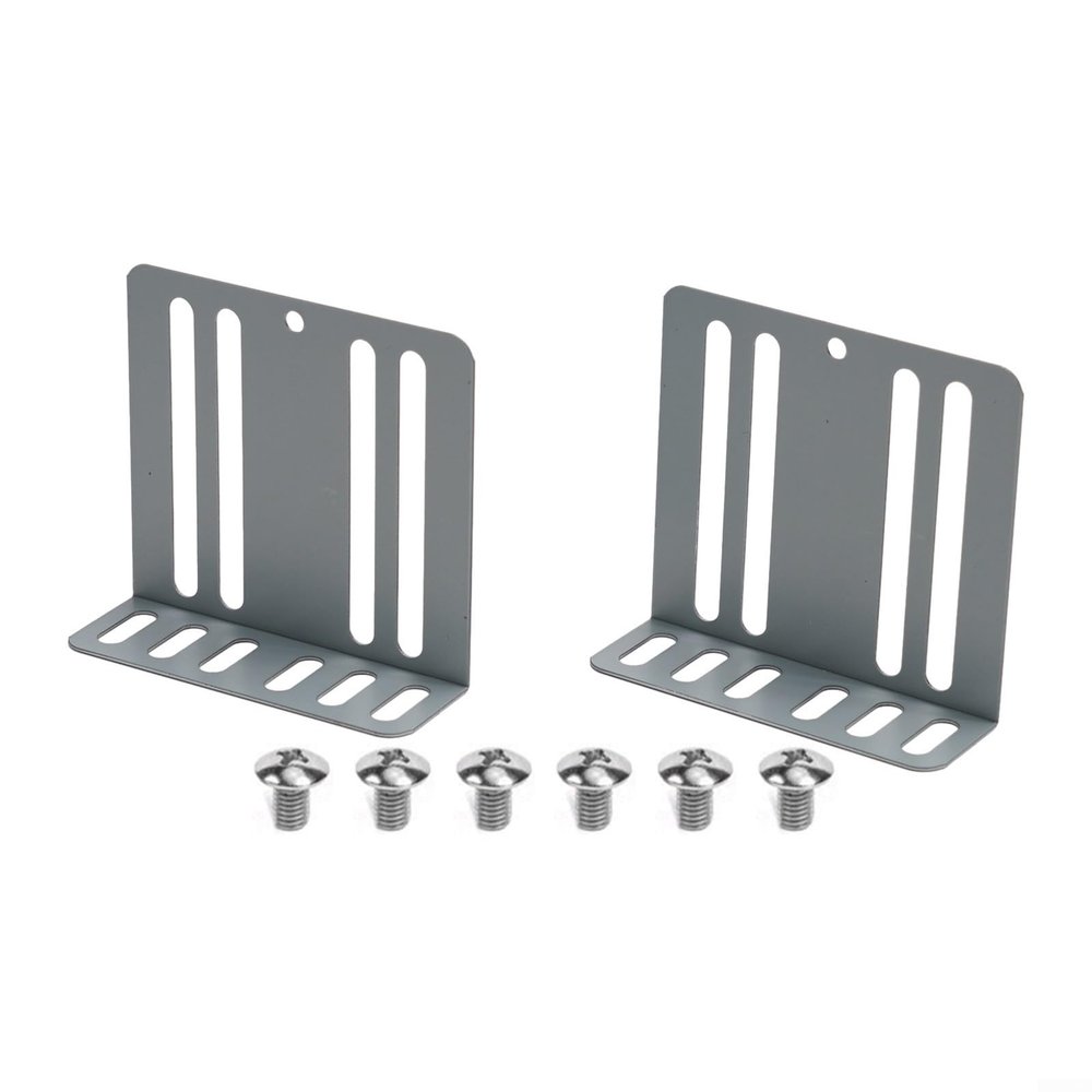 2 Pcs DIN Installation Kit Din Bracket Holder Support, Metal Car Stereo Radio Mounting Bracket And Screws Kit, Car Audio & Video for DASH Mounting Kit
