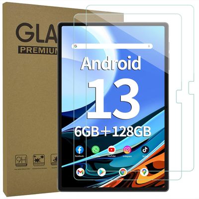 AKNICI 2-Pack Tempered Glass Screen Protector for SGIN T12 Tablet 10.51 Inch, Ultra Clear Transparency Anti-Scratch 9H Hardness