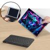 Case for Amazon Fire HD 10 & 10 Plus Tablet (13th/11th Generation, 2023/2021 Release) 10.1" with Keyboard, PU Leather Multiple-Angles Keyboard Case for Amazon Fire Tablet 10, Neon Wolf view 3