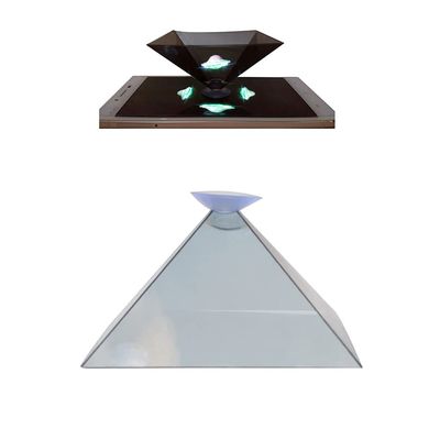 3D Projector Py-ramid Mobile Smartphone 3D Display Stands Projector