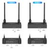 Wireless HDMI Transmitter and Receiver 4K: 1640FT/500M Range,Plug & Play, 1080P HD Output Wireless HDMI Extender Support 2.4/5GHz for Streaming Video/Audio from Laptop,PC,Smart Phone to HDTV/Projector view 2