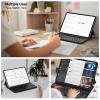 Zspeed Keyboard Case for iPad Pro 11 inch - Ipad Air 11 inch Case with Keyboard, Ipad Keyboard Compatible with iPad Pro(2018-2022)/Air/4th/5th/M2, Built-in Pencil Holder, Black view 2