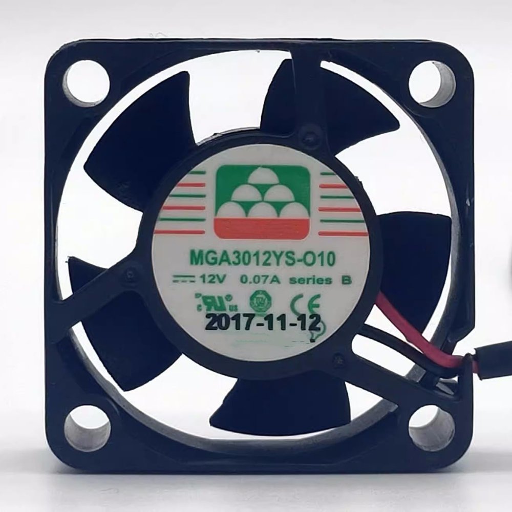 for MGA3012YS-O10 12V 0.07A 3010 2-Wire Silent 3cm Cooling Fan