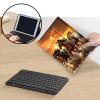 Case for Amazon Fire HD 10 & 10 Plus Tablet (13th/11th Generation, 2023/2021 Release) 10.1" with Keyboard, PU Leather Multiple-Angles Keyboard Case for Amazon Fire Tablet 10, Horses Running view 3