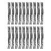 Plastic Spiral Binding Coils,20 Pcs 32mm Diameter Coil Spiral Binding Machine 48 Teeth 4:1 Pitch 280 Sheet Capacity Binding Machine Manual Book Maker Punch for Document view 1