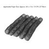 Plastic Spiral Binding Coils,20 Pcs 32mm Diameter Coil Spiral Binding Machine 48 Teeth 4:1 Pitch 280 Sheet Capacity Binding Machine Manual Book Maker Punch for Document view 4