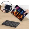 AIRWEE Case for Amazon Fire HD 10 & 10 Plus Tablet (13th/11th Generation, 2023/2021 Release) 10.1" with Keyboard, PU Leather Multiple-Angles Keyboard Case for Amazon Fire Tablet 10, Trees Tree view 3