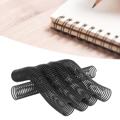 Plastic Spiral Binding Coils,18 Pcs 38mm Diameter Coil Spiral Binding Machine 48 Loop 4:1 Pitch 310 Sheet Capacity Binding Machine Manual Book Maker Punch for A4 Paper