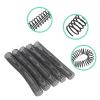 Plastic Spiral Binding Coils,18 Pcs 38mm Diameter Coil Spiral Binding Machine 48 Loop 4:1 Pitch 310 Sheet Capacity Binding Machine Manual Book Maker Punch for A4 Paper view 4