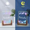 TINYHOMES Customized Butterfly Night Light for Baby Girls, Personalized Easter Birthday Gifts Acrylic Night Light, Custom Baby Girl Nursery Decor Plaque Christmas Unique Gifts for Kids Toddler view 4