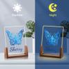 TINYHOMES Customized Butterfly Night Light for Girls Personalized Baby Girls Easter Birthday Gifts Acrylic Plaque Custom Baby Nursery Decor Plaque Christmas Unique Gifts for Kids view 4
