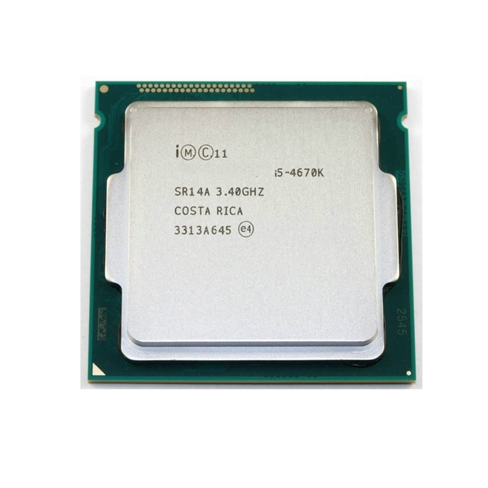 EWKYLSEM CPU I5 4670K 3.4GHz 6MB Socket LGA 1150 Quad-Core CPU Processor SR14A