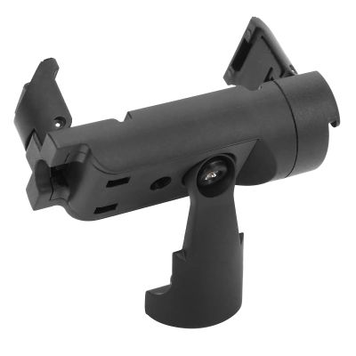 Metal Phone Tripod Mount, 360 Rotation Universal Phone Tripod Mount with Cold Shoe Mount & 1/4in Screw Hole for Desktop Tripod Video Live Streaming