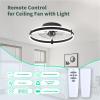 UC7078T Fan Remote Control Replacement (3-Speed/Light Dimmer/Reverse Button) for Hampton Bay Hunter Harbor Breeze Ceiling Fan, Compatible with CHQ7078T CHQ8BT7078T L3H2003FANHD HD5 HD6 view 4