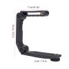 Mtlavishness Camera Camera Stabilizer 16. 06. 06. 0 for Ugrip Video Filming Camera Handle Handheld Stabilizer Grip Camera Handle Convenient view 2