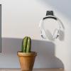 Wall Mount Headphones Stand Holder Space Saving Headphones Hanger Holder Under Desk Hook, Easy to Set Up Clamps Hanger view 3