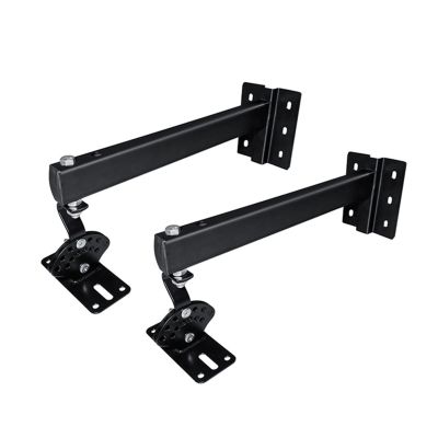 HEAIQI Speaker Stand Lengthened and Thickened Speaker Wall Mount Bracket Can Be Rotated and Can Be Adjusted to Tilt The Speaker Mounting Bracket Speaker Mounts and Media Stands(A)
