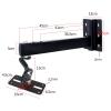 HEAIQI Speaker Stand Lengthened and Thickened Speaker Wall Mount Bracket Can Be Rotated and Can Be Adjusted to Tilt The Speaker Mounting Bracket Speaker Mounts and Media Stands(A) view 2