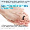 ASHATA Smart Ring for Women and Men, Sport Sleep Fitness Rings, Smart Ring Multi Function Monitoring Remote Care IPX8 Lightweight Rings with Charging Case (13#) view 4