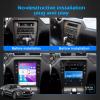 12.1 Inch Qualcomm Android 13 Car Radio for Ford Mustang 2009-2014 Stereo Upgrade Tesla Style Dash IPS Touch Screen Android Auto GPS Navigation Head Unit Audio Multimedia Player (8+128GB,Carplay) view 2
