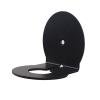 HEAIQI Speaker Stand Speaker Bracket Speaker Wall Bracket Audio Base Opening Free Audio Performance Audio Wall Bracket Speaker Mounts and Media Stands(Black) view 1
