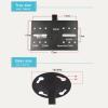 HEAIQI Speaker Stand Speaker Hanger Stage Professional Speaker Ceiling Project Expansion Universal Support Speaker Wall Bracket Speaker Mounts and Media Stands(C) view 3