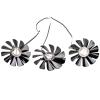 12V 0.45A 95mm 85mm 4pin Cooling Fan Replacement for XFX Radeon 5600XT RX 5700 XT Thicc III Ultra RX-57XT8TBD8 Graphics Video Card view 2