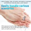 Smart Ring for Women and Men, Sport Sleep Fitness Rings, Smart Ring Multi Function Monitoring Remote Care IPX8 Lightweight Rings with Charging Case (7#) view 4