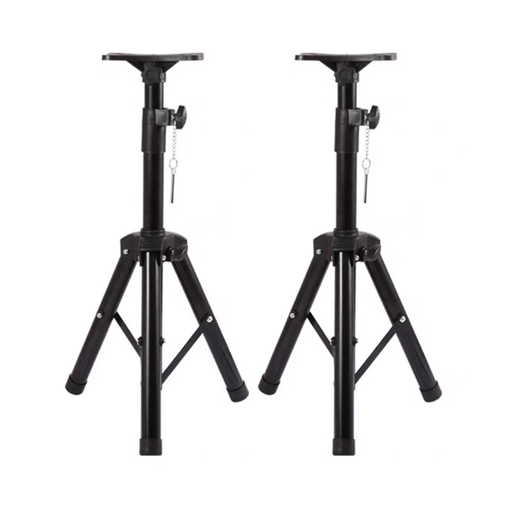 HEAIQI Speaker Stand Audio Stand Professional Tripod Speaker Stand Tripod Floor Stand Tray Rack Household Metal Tripod Speaker Mounts and Media Stands