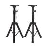 HEAIQI Speaker Stand Audio Stand Professional Tripod Speaker Stand Tripod Floor Stand Tray Rack Household Metal Tripod Speaker Mounts and Media Stands view 1