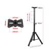 HEAIQI Speaker Stand Audio Stand Professional Tripod Speaker Stand Tripod Floor Stand Tray Rack Household Metal Tripod Speaker Mounts and Media Stands view 2