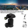 Tripod Ball Head, Aluminum Mini Ball Head Screw Tripod Mount 360 Rotating Panoramic Ball Head with 1/4 Inch Screw for DSLR Camera Camcorder Smartphone view 3
