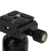 Tripod Ball Head, Aluminum Mini Ball Head Screw Tripod Mount 360 Rotating Panoramic Ball Head with 1/4 Inch Screw for DSLR Camera Camcorder Smartphone view 4