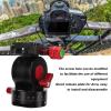 Tripod Ball Head, Metal Ball Head Camera Tripod Head Panoramic Pan Tilt Ballhead with Quick Release Plate for Tripod, Monopod, DSLR, Camera view 2
