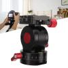 Tripod Ball Head, Metal Ball Head Camera Tripod Head Panoramic Pan Tilt Ballhead with Quick Release Plate for Tripod, Monopod, DSLR, Camera view 4