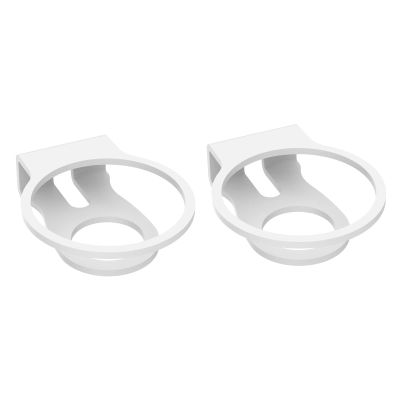 HEAIQI Speaker Stand Audio Wall Mount Bracket Compatible with Audio Speakers Sturdy Metal Audio Bracket Bracket Wall Mount Base (1 Pair) Speaker Mounts and Media Stands(White)
