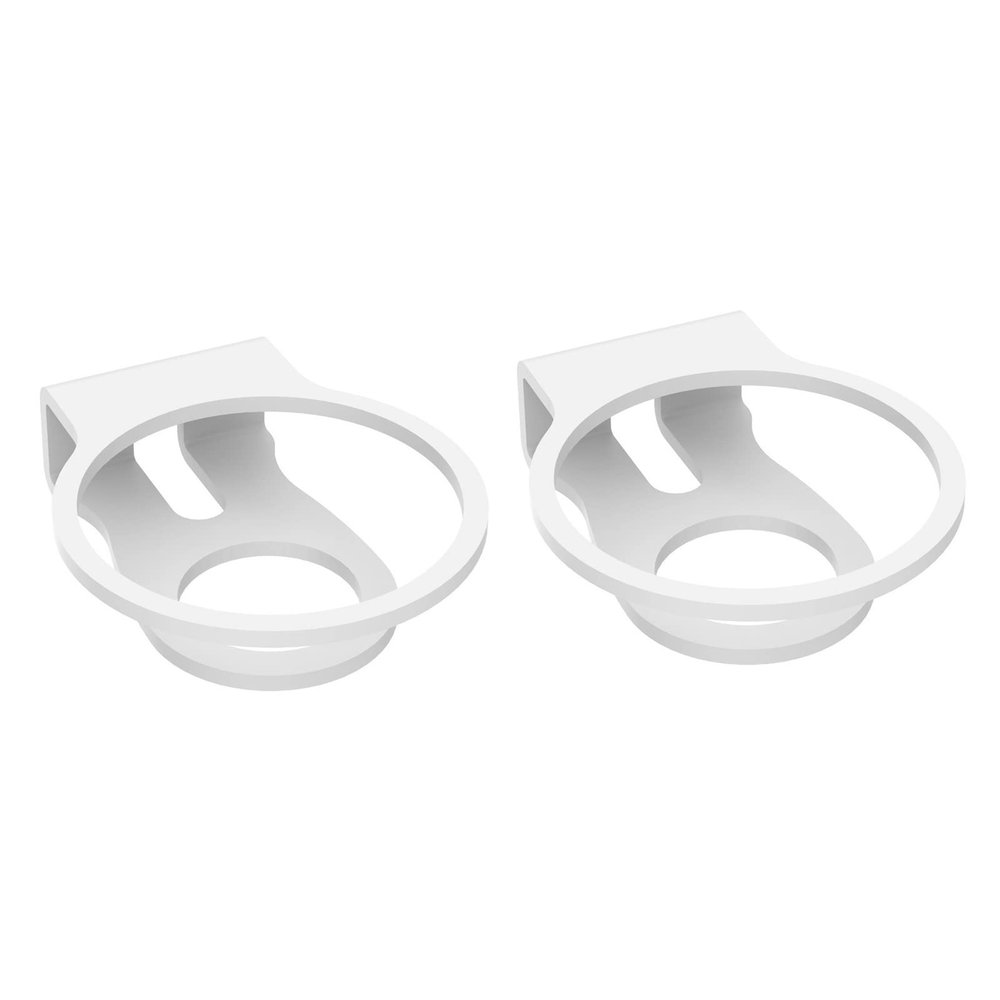 HEAIQI Speaker Stand Audio Wall Mount Bracket Compatible with Audio Speakers Sturdy Metal Audio Bracket Bracket Wall Mount Base (1 Pair) Speaker Mounts and Media Stands(White)